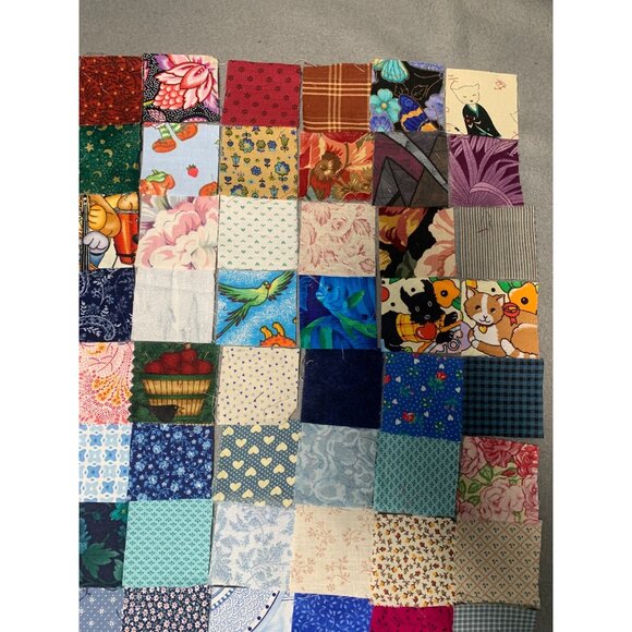 Fabric Squares Precut 2” Cotton Multi-Color Patterns Sewing Crafts Quilting - Picture 5 of 9